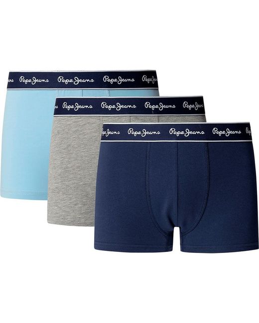 Pepe Jeans Solid Tk 3p Shorts in Blue für Herren