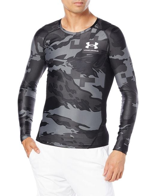 Under Armour Multicolor Ua Iso-chill Compression Printed Long Sleeve for men