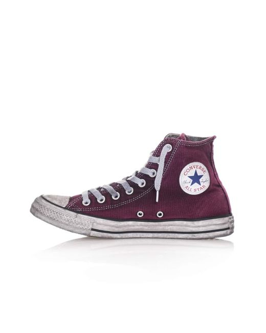Converse Shoes All Star High Canvas Maroon Chuck Taylor Sneaker Ltd Ed Spring  Summer 2018 in Bordeaux (Purple) for Men | Lyst UK