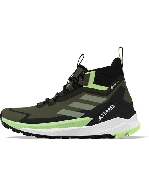 Adidas Green Free Hiker Primeblue Hiking Shoes for men