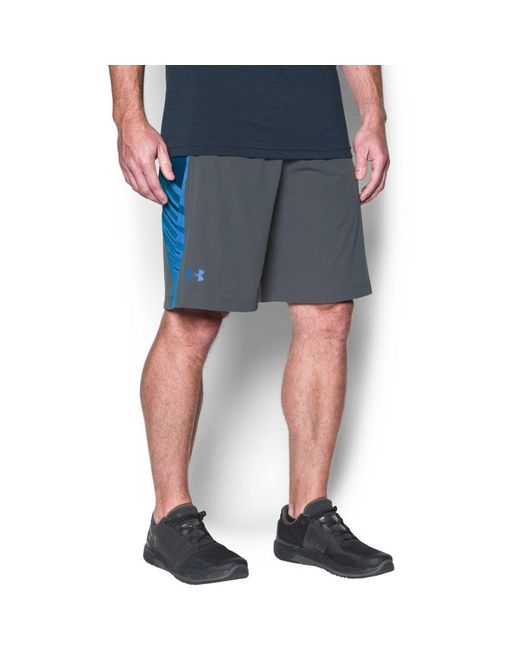 Under Armour 2017 S Supervent Woven Sports Runnings Shorts Graphite/mako Blue Large for men