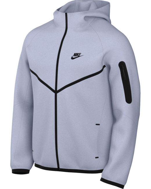 Tech Veste zippée Windrunner en polaire pour homme Nike pour homme en coloris Blue