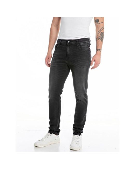 Replay Gray Micym Jeans for men