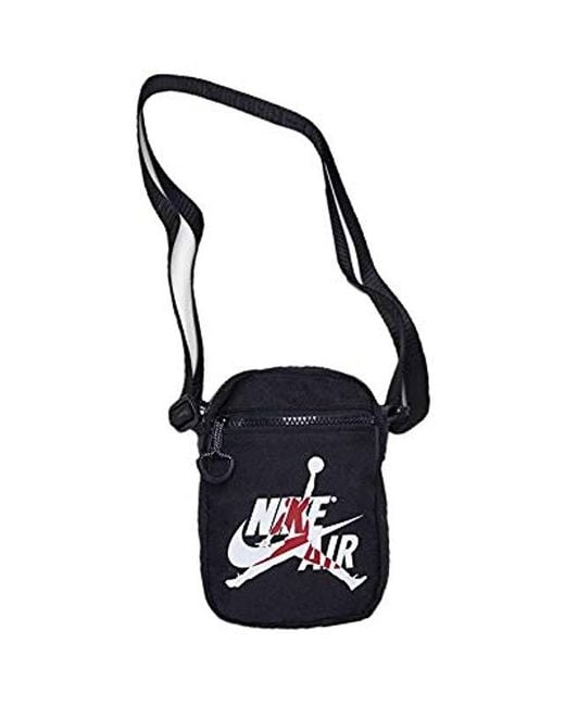 Nike Air Jordan Mini Side Bag Black 9a0314 for men