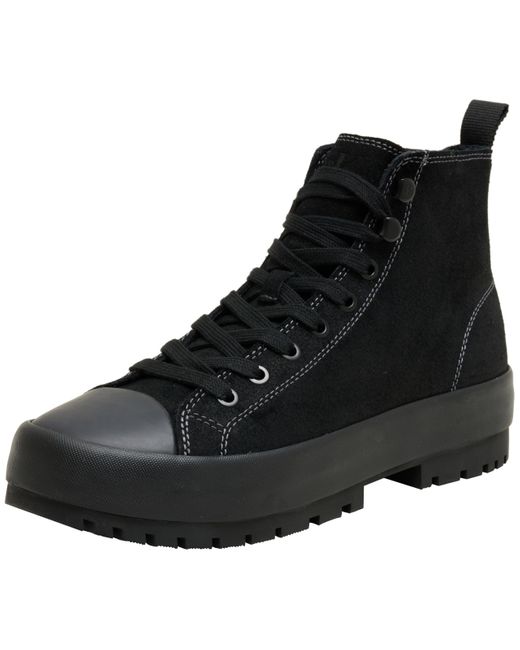 Lugged Hybrid High Laceup AUTH YM0YM01092 di Calvin Klein in Black da Uomo