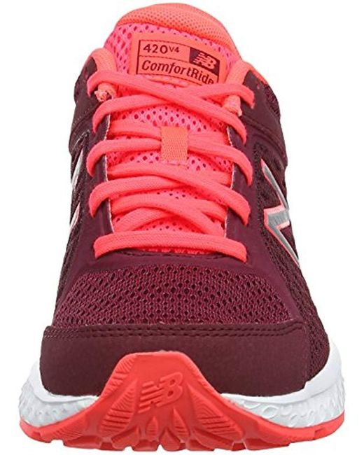 New Balance Synthetic W420v4 Running Shoes in Pink (Pink/Black) (Pink) -  Save 23% - Lyst