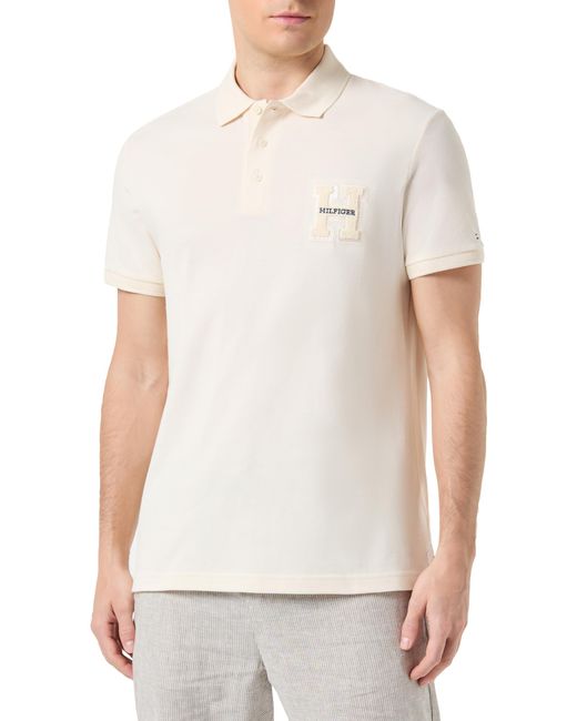 Polo Boucle H Embro Reg S/S para Hombre Tommy Hilfiger de hombre