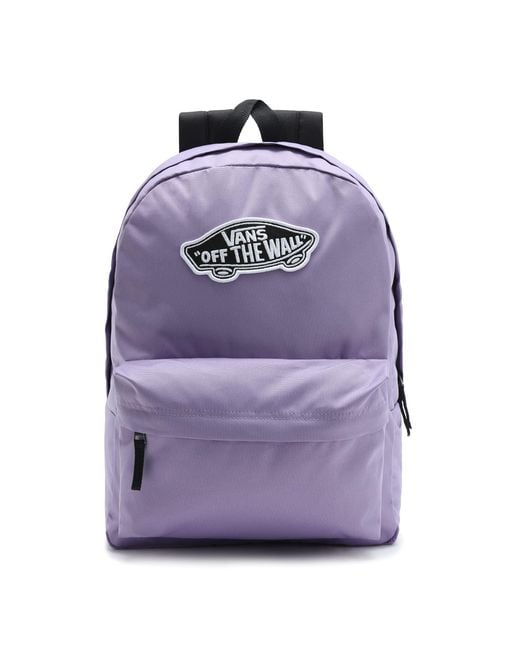 Vans Purple Realm Backpack Rucksack
