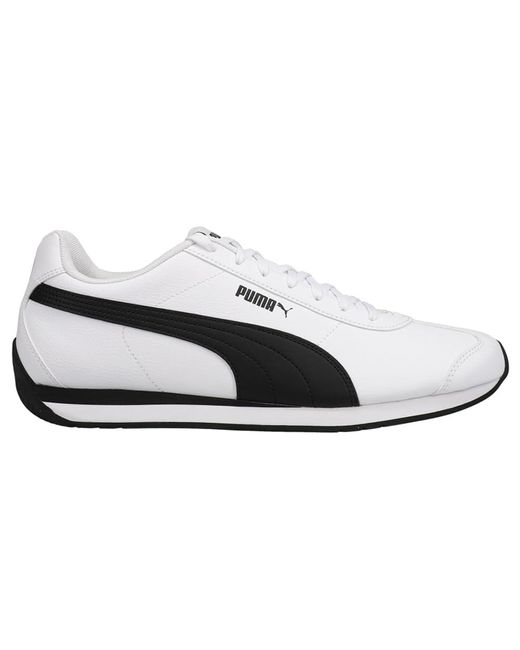 PUMA Mens Turin 3 Lace Up Sneakers Shoes Casual White White 11.5 for Men Lyst UK