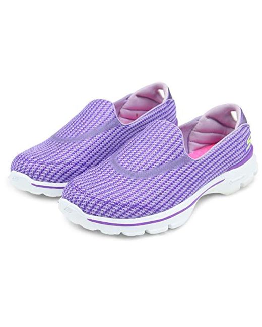 skechers go walk 3 mujer gris