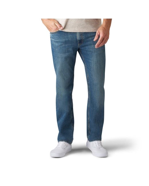 lee premium flex classic fit jeans