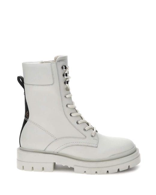 Bianco Modello FL7OTTELE10 Sintetico di Guess in Gray