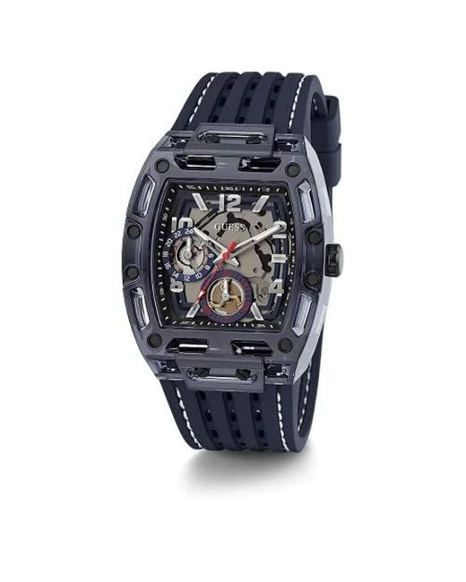 Guess Blue Strap Navy Dial Navy for men