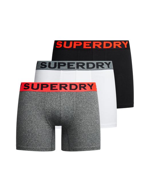 Boxer Triple Pack Superdry pour homme en coloris Multicolor