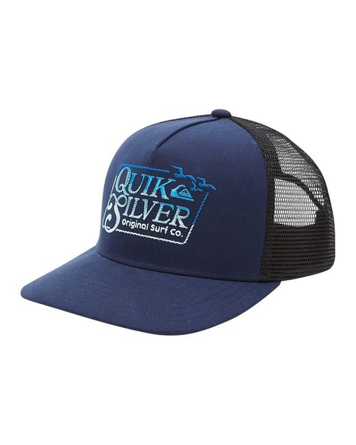 Quiksilver Blue Trucker Cap - - One Size for men