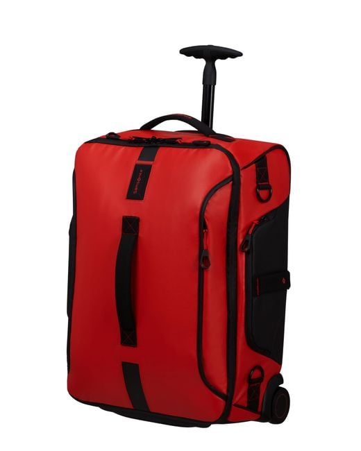 Samsonite Red Travel Bag/backpack S With 2 for men