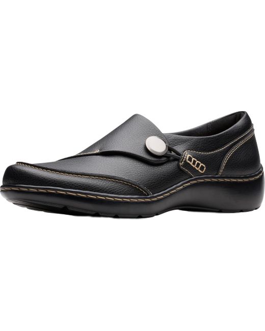 Clarks Black Cora Teresa Loafer