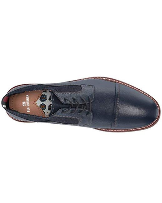 ben sherman brent cap toe