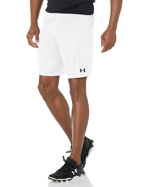 Under Armour White Maquina 3.0 Shorts, for men