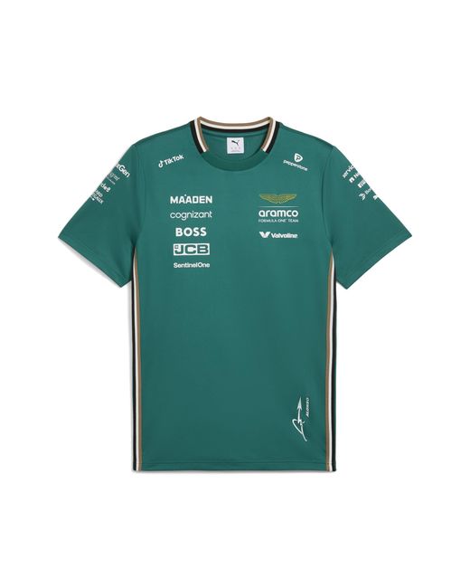 PUMA X Aston Martin Aramco F1® Replica Alonso T-shirt Voor Xl in het Green voor heren