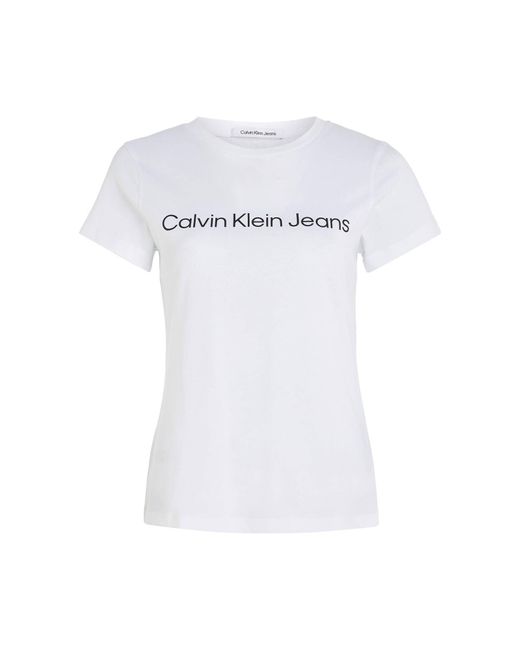 Calvin Klein S/s T-shirts Bright White