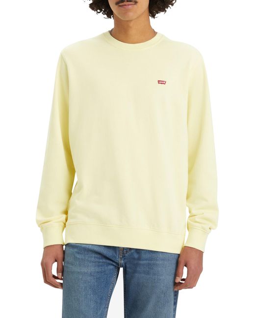 Levi's Natural Crew Sweatshirt for men