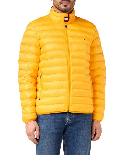 Tommy Hilfiger Yellow Jacket For Transition Weather for men