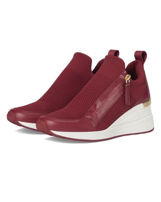 Sneaker da donna con di Michael Kors in Red