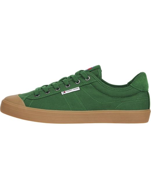 Tjm Vulcanized Bumper Canvas EM0EM01546 di Tommy Hilfiger in Green da Uomo