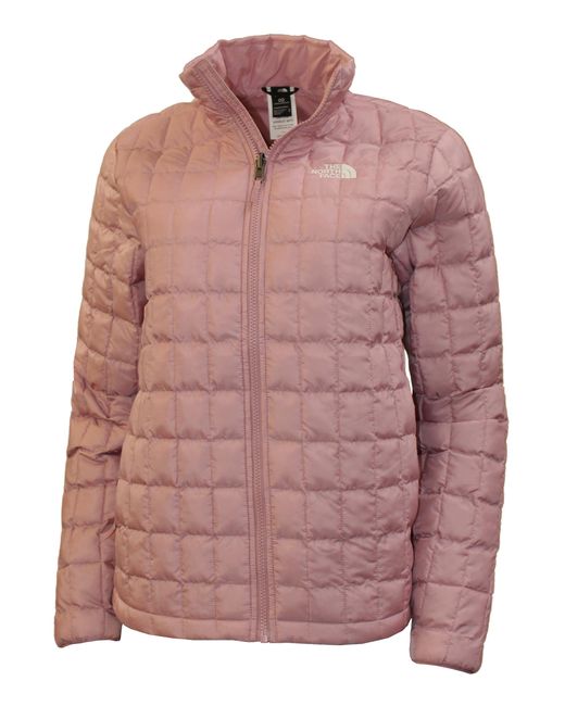 The North Face Pink Thermoball Insulated Jacket für