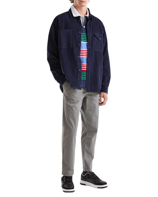 Pantalone di Benetton in Blue da Uomo