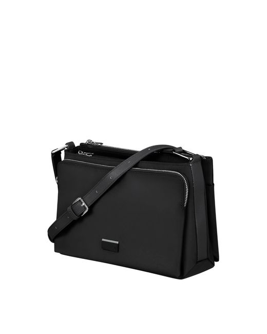 Samsonite Black Be-her Shoulder Bag M With 3 Compartments