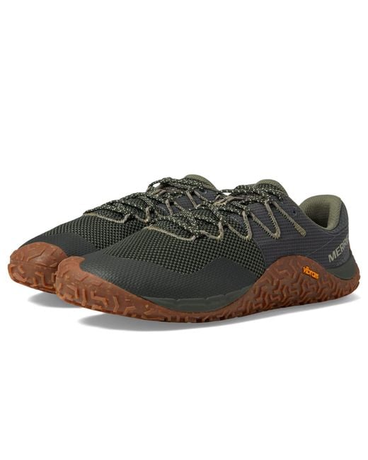 Guanti Trail 7 di Merrell in Black da Uomo
