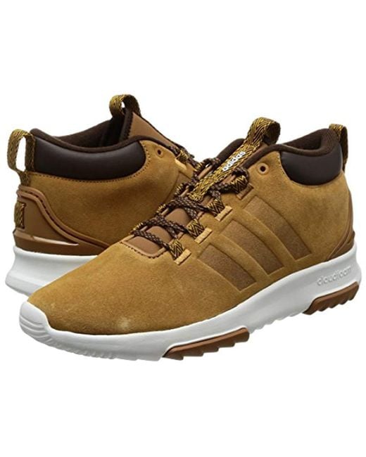 adidas cf racer mid suede mens trainers