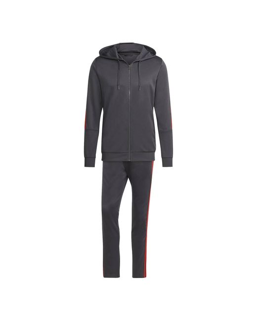 Adidas Gray M 3s Dk Ts Tracksuit for men