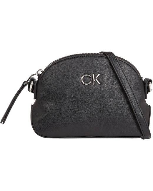 Calvin Klein Black Daily Small Dome Pebble Crossovers