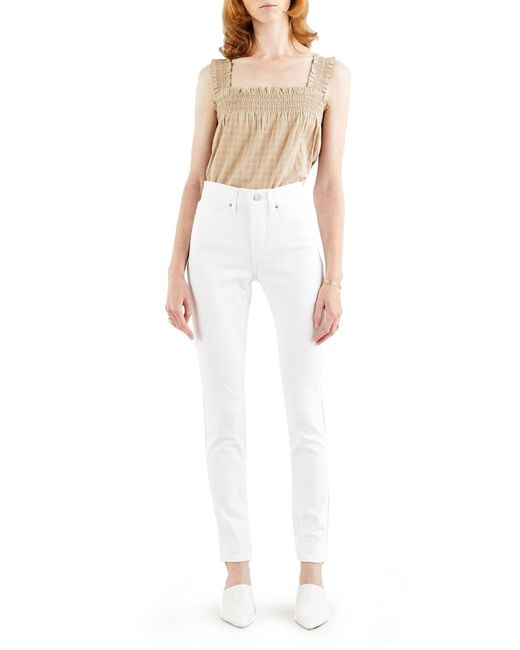Levi's White 311 Shaping Skinny Jeans