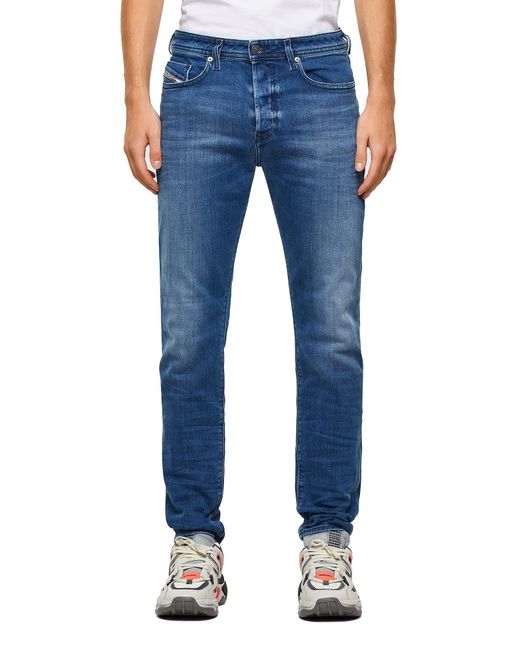 Buster 009MB Regular Slim Tapered Jeans DIESEL pour homme en coloris Bleu |  Lyst
