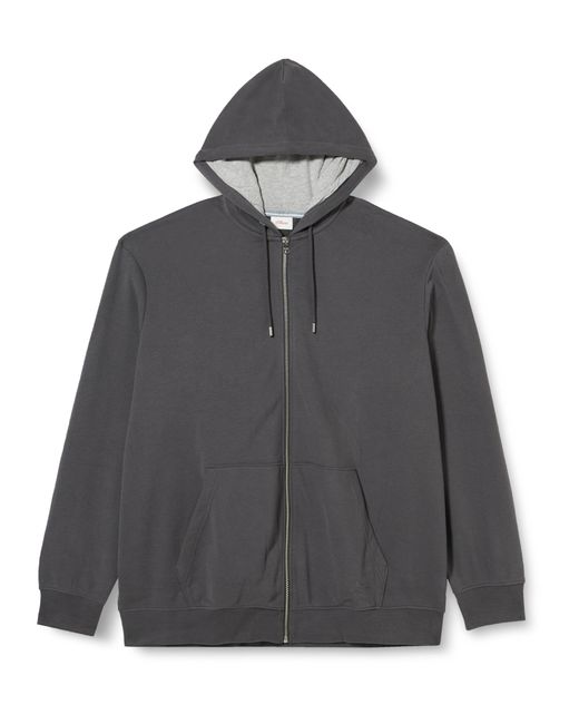 S.oliver Big Size Sweatjacke mit Kapuze GREY in Gray für Herren