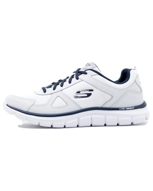 Track Scloric Skechers de hombre de color White