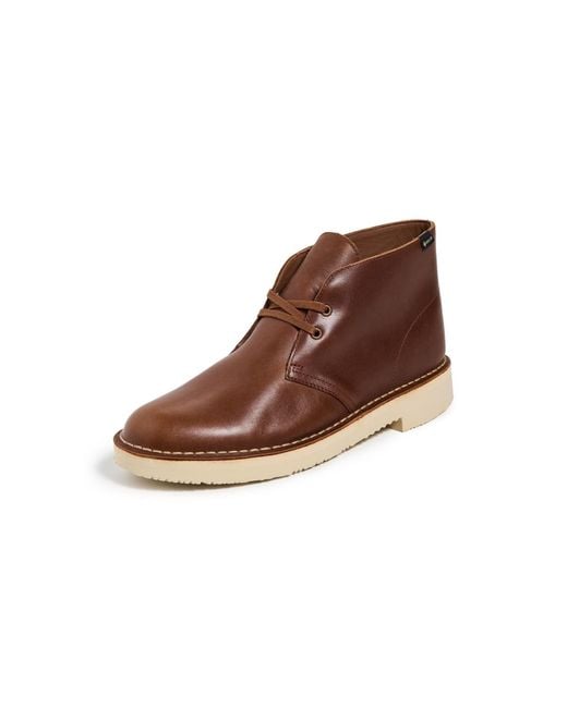 Clarks Brown Goretex Desert Boots for men