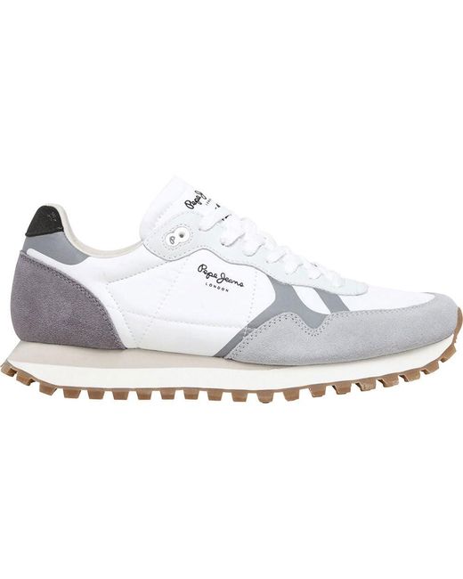 Brit-on Master M di Pepe Jeans in White da Uomo