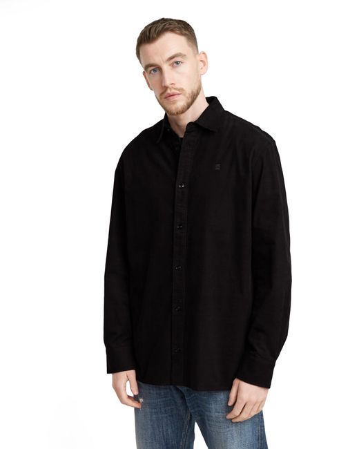G-Star para Hombre Camisa Clean Regular G-Star de hombre de color Black