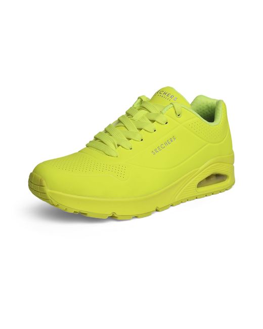 Skechers Yellow Uno Stand On Air Trainers for men