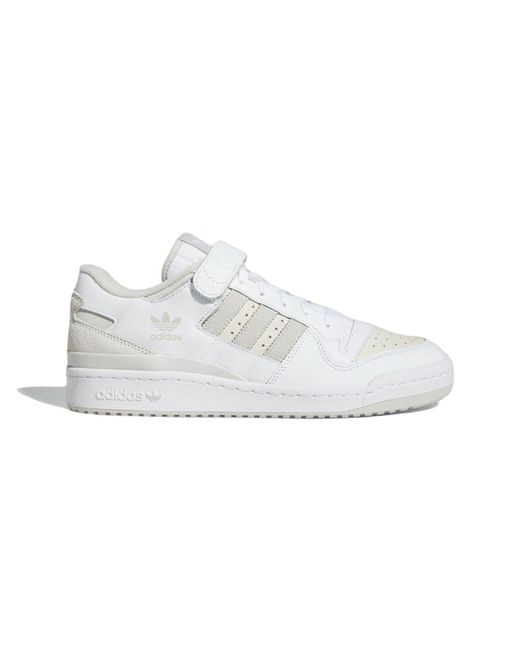 Adidas White Forum Low Sneaker