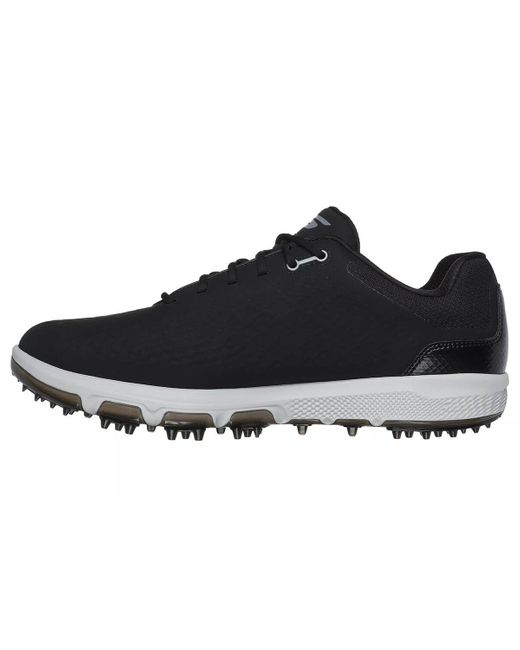 Skechers Black Golf Pro 6 Waterproof Golf Shoe Sneaker for men