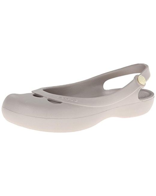 Crocs slingback flats sale