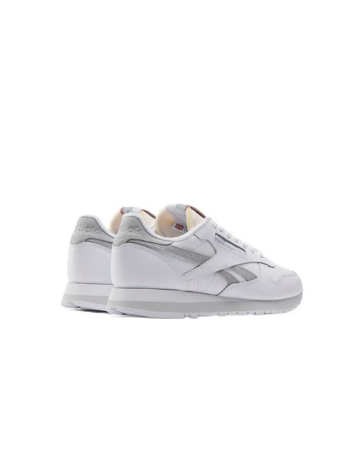 Reebok Gray Adult Classic Leather Sneaker