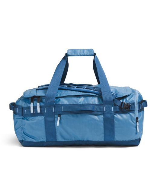 The North Face Blue Base Camp Voyager Duffel—62l
