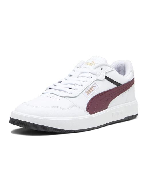 PUMA Court Ultra Lace Up Sneakers Schoenen Casual - Wit, Wit, 42 Eu in het White voor heren